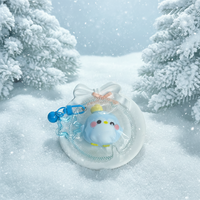 Offre Spéciale – Mini Jouets Squishy en Silicone Pingouin – Jouets Sensoriels Anti-Stress Fidget – Cadeaux de Noël en Gros pour Tous les Âges