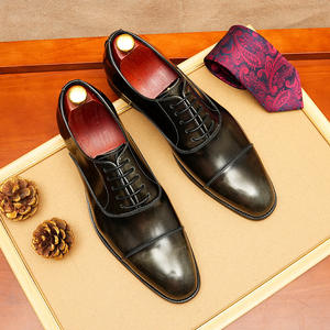 Chaussures plates décontractées et habillées DSYX pour hommes, en cuir véritable respirant, légères, à enfiler, pour affaires, mariage et extérieur - Product Image 2