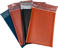 Sac d'expédition express pour vêtements avec enveloppe à bulles en film co-extrudé, logo personnalisable, rembourrage antichoc