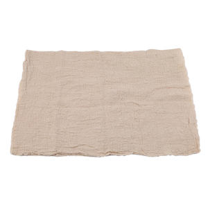 Serviette hygiénique en tissu de coton brodé à la main jetable écologique confortable pour les mariages Tables avions hôtels - Product Image 3