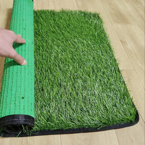 Meisen Alfombra de Césped Artificial Ecológica, Alfombra Verde de 60cm, 90cm, 1m, <span class=keywords><strong>para</strong></span> Exteriores, Interior, RV, Alquiler, Campamento - Product Image 3