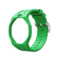 Personnalisation en prévente : Bracelet de montre en silicone liquide modifié, bracelet de montre en céramique et boîtier en biocéramique pour la montre Royal Pop