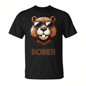T-shirt Bober BBr Kurwa <span class=keywords><strong>Polish</strong></span> Internet Meme Beaver - Product Image 2