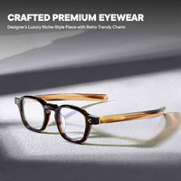 Montures de lunettes en acétate Saint Van Gogh, design rétro unisexe, lunettes de qualité supérieure, monture optique pour la correction de la myopie