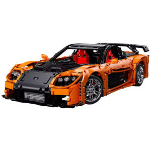 Cada C61502 1:8 Modèle de Voiture de Course Artemy Zotov Mazda <span class=keywords><strong>RX</strong></span>-7 RC, Blocs de Construction de Voiture de Sport Urbaine avec Moteur - Product Image 1