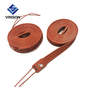 Calentador <span class=keywords><strong>de</strong></span> Silicona para Cárter <span class=keywords><strong>de</strong></span> Compresor <span class=keywords><strong>de</strong></span> <span class=keywords><strong>Aire</strong></span> <span class=keywords><strong>Acondicionado</strong></span> <span class=keywords><strong>de</strong></span> 15 mm x 1 m, 40 W, 220 V, Elemento Calefactor <span class=keywords><strong>de</strong></span> Goma, Banda Calefactora Impermeable para Tuberías - Product Image 1