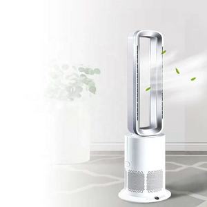 ISO9001 usine certifié CE OEM acceptable usage domestique Portable Purification de l'air sans lame radiateur soufflant Cool + chaleur + <span class=keywords><strong>purificateur</strong></span> d'air - Product Image 3