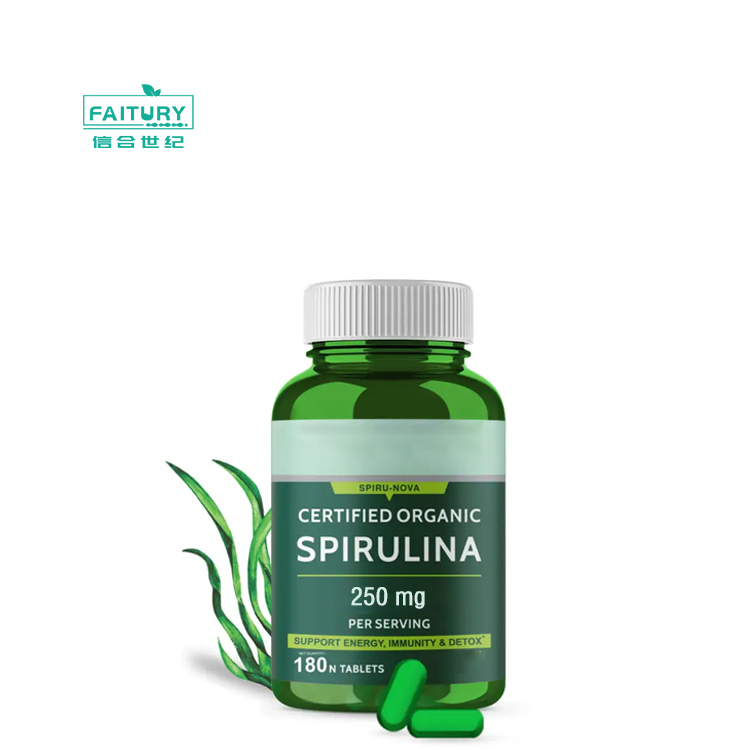 OEM Supplements Spirulina Tablets Chlorella Capsules