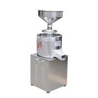 Machine à fabriquer du beurre de cacahuètes en acier inoxydable WEIKA, usage commercial, 220V, 1,1 kW, 15 kg/h