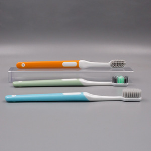 แปรงสีฟันสำหรับผู้ใหญ่ ขนแปรงไนลอนแข็ง 18.9 ซม. สำหรับใช้ในบ้าน - Product Image 3