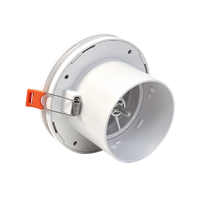 Diffuseur d'air parallèle ABS à clipser pour plafond, sortie d'air frais durable, volume d'air réglable, montage au plafond pour entrepôt extérieur