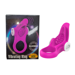 Anillo Vibrador para Masturbación, Condón Vibrador con Lengua de Conejo, Masajeador Vibrador Femenino, Retardante de Clítoris, Juguetes para Coqueteo en Pareja - Product Image 6