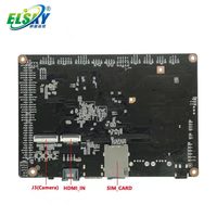 Prise en charge de la carte mère Android Rockchip RK3288 CPU 2G/4G/8G/16G RAM HD-MI LVDS EDP 6 x USB 2.0 4 x COM prise en charge du système android 7/10