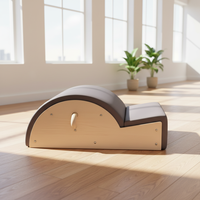 Correcteur de colonne vertébrale en bois d'érable MJD, réglable, portable et durable, pour studio de Pilates et entraînement à domicile