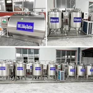 Uht 50l Yogurt Mini Professional Dairy Process Plant Used Small Milk Cream Make Machine Línea de producción para el precio - Product Image 2