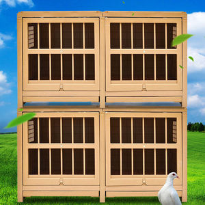Gabbia di allevamento del chirurgo doppio allevatore gabbia per uccelli plastica Birdcage allevamento - Product Image 3