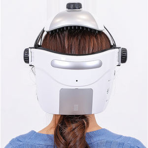 Casco de Masaje Eléctrico Antiestrés con Acupuntura, Masajeador Tipo Silla Relajante - Product Image 6