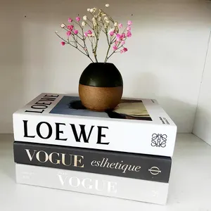 Faux livres décoratifs de mode, accessoires de Simulation d'art sur Table, salle d'impression de luxe, pour la maison, nouvelle collection