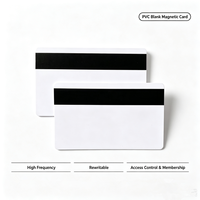 Carte de contrôle d'accès personnalisée, bande magnétique optionnelle, puce RFID IC, carte PVC vierge CR80 pour système de porte d'hôtel et système de membre