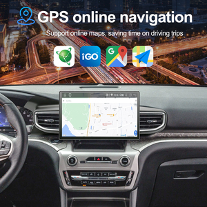 NaviHua per <span class=keywords><strong>Ford</strong></span> Explorer 2021-2025, Aggiornamento Auto con Radio Android da 12,5 Pollici, Navigazione GPS, Carplay Wireless, Unità Stereo Auto - Product Image 2