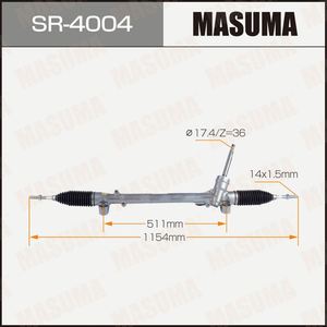 Conjunto de eje de control de engranaje de dirección MASUMA, montaje de chasis, tipo de montaje, para <span class=keywords><strong>MAZDA</strong></span>, de la marca, de la marca - Product Image 2