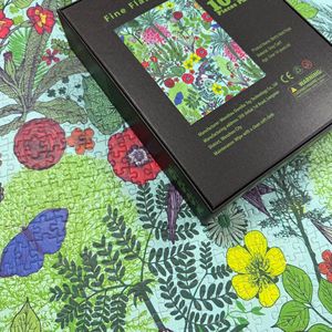 ตัวต่อจิ๊กซอว์ Damei 1000 ชิ้น ขนาด 50x70 ซม. ลายดอกไม้และนก สำหรับผู้ใหญ่ - Product Image 2