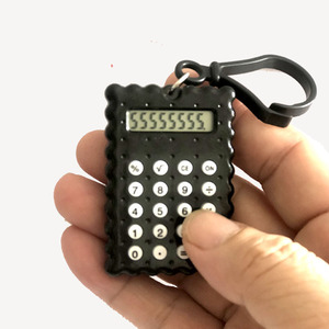 Mini Calculator Keychain Electronic Pendant 8 Digits ABS Material For Kids And Gifts - Product Image 3