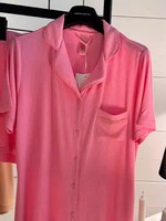 Ensemble pyjama personnalisé rose Cardy Shanjin Sister de même style pour femmes short d'été à manches courtes vêtements de maison minces