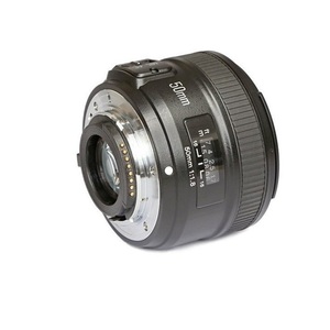 Mejores lentes de gran enfoque YONGNUO YN 50 <span class=keywords><strong>mm</strong></span> F1.8 MF YN 50mm F/1.8 AF con apertura de enfoque automático para cámaras Nikon y CANON YN50MM - Product Image 2