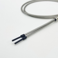 Sensor de Fibra Óptica de Uso Industrial Resistente a Altas Temperaturas, Reflexión Difusa, Impermeable, Resistente al Desgaste, Alta Estabilidad M4M6