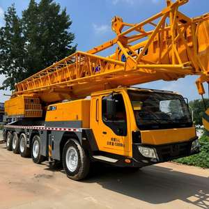 Grue montée sur camionnette d'occasion QY90 90 tonnes, grue de levage à flèche d'occasion pour camionnette à vendre - Product Image 1