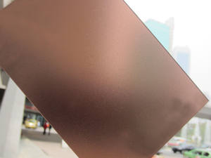 Feuille mate de PC solide en polycarbonate givré clair de 3mm pour tapis de chaise de bureau - Product Image 5