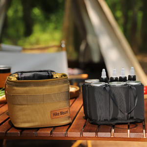 ชุดเครื่องปรุงรสสำหรับเดินป่าพร้อมถุงเก็บแบบพกพาสำหรับตั้งแคมป์ทำอาหารบาร์บีคิว - Product Image 2