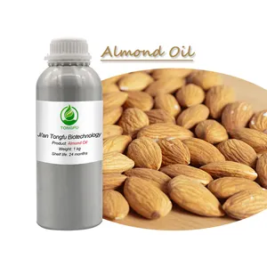 Penjualan laris minyak pembawa almond alami murni untuk kulit minyak biji aprikot organik