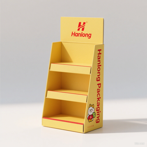 Tùy Chỉnh Mực Đậu Nành Tông Bàn Hiển Thị Đứng Cho Quảng Cáo Bán Lẻ Kệ Tháp Giấy Sóng Tầng Đứng Cho Thức Ăn Vật Nuôi - Product Image 3