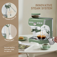 Cafetières électriques italiennes professionnelles Express Cappuccino Espresso Machine à café avec lait Fronter