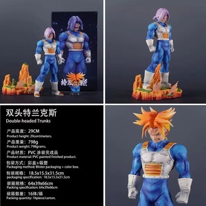 Set Coleccionable de Trunks Super Saiyan de DBZ con Base de Escena de Roca y Múltiples Estilos de Cabello para Entusiastas del <span class=keywords><strong>Anime</strong></span> y Decoración - Product Image 6