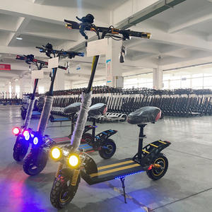 Scooter Eléctrico de 800W 36V 8AH con Asiento y Tracción <span class=keywords><strong>Trasera</strong></span> para Gran Potencia - Product Image 4