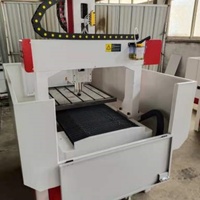 Máquina Router CNC de 1.5KW 6060 con 1 Husillo, 3 Ejes, Tamaño 600*600MM para Tallar Madera, Piedra y Metal, Precio de Descuento