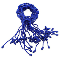 Cordon fait main noué croix chapelet Bracelet corde espagnol Decenarios bijoux réglable arc-en-ciel Bracelet pour cadeau