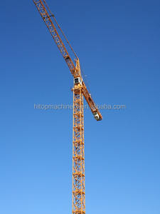 رافعة برجية بتحكم عن بعد مصممة بشكل مسطح من الأعلى ومصممة خصيصًا HT2510 ، سعة حمل الطن من نوع التسلق الداخلي - Product Image 4