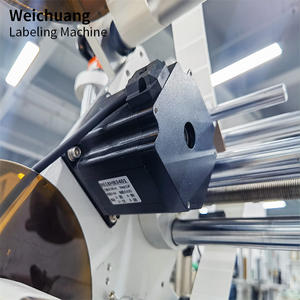 Machine d'étiquetage d'angle de boîte automatique, petite machine d'étiquetage de scellage d'angle de carton avec imprimante tampon - Product Image 3