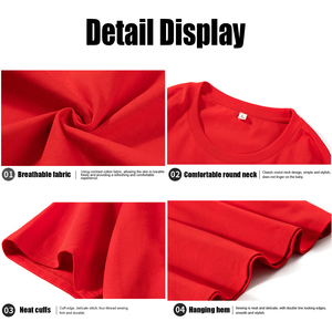 Großhandel Hochwertiges Luxus-T-Shirt 100% Baumwolle T-Shirt Benutzer definiertes Logo für Herren Plain Printing Gedruckt Weiß Schwarz Casual <span class=keywords><strong>Promo</strong></span> - Product Image 5