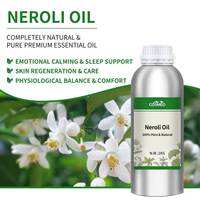 Huile de Néroli de Qualité Supérieure, Huile Essentielle Pure et Naturelle de Fleur d'Oranger (Citrus Aurantium) en Vrac pour la Fabrication de Parfums Raffinés