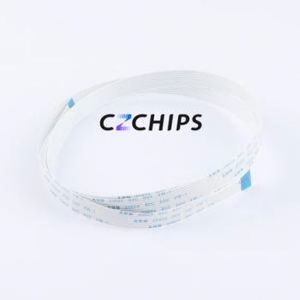 YTC10B-08P-730-3-5 FFC Cable (Flexible Flat Cable) P=1mm Connector ( Total PIN Count: 8P )( Pitch: 1mm )( Contact: Reverse ) - Product Image 2