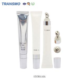 Tubo de crema para ojos de 15ml y 10ml, tubo de brillo labial negro brillante, envase de brillo labial con tapa. - Product Image 6