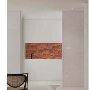 Meilleur <span class=keywords><strong>prix</strong></span> pour les dalles de pierre naturelle en <span class=keywords><strong>travertin</strong></span> rouge, <span class=keywords><strong>travertin</strong></span> rouge pour projet de décoration intérieure - Product Image 2