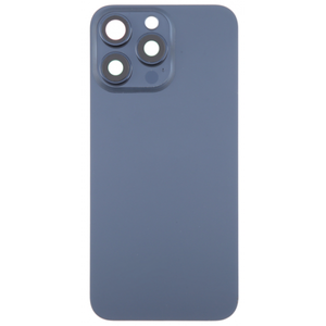 Carcasa Trasera con Soporte Metálico y Lente para iPhone 15 Pro Azul - Product Image 1