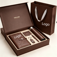 Nouveauté : Ensemble de carnets de luxe pour cadres, ensemble de carnets A5 haut de gamme pour affaires avec stylo, porte-cartes de visite, gobelet, logo personnalisé