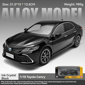Modelo de Coche de Aleación de Metal Fundido a Presión a Escala 1:18 Oficialmente Autorizado para Camry <span class=keywords><strong>2023</strong></span>, Juguete para Exhibición - Product Image 5